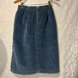 Ralph Lauren vintage maxi shirt in a blue corduroy